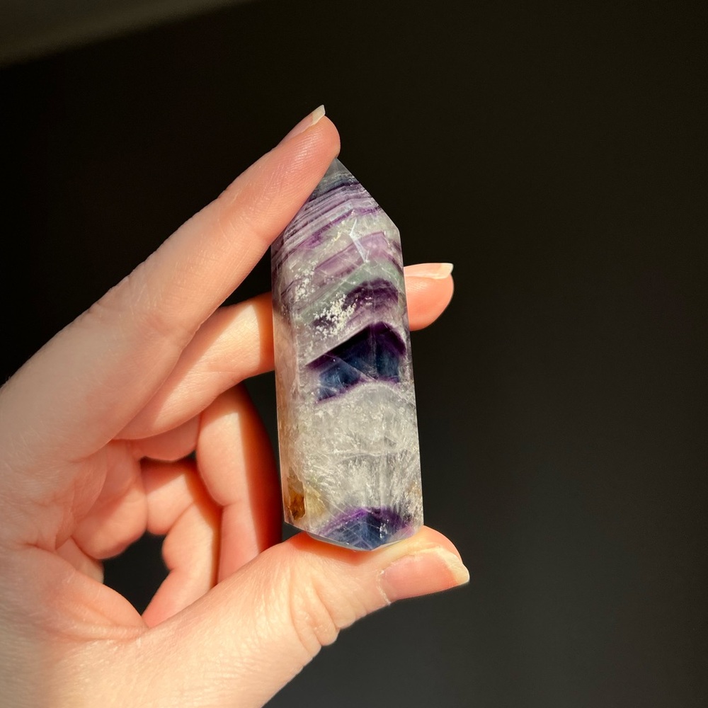 Rainbow Fluorite Tower